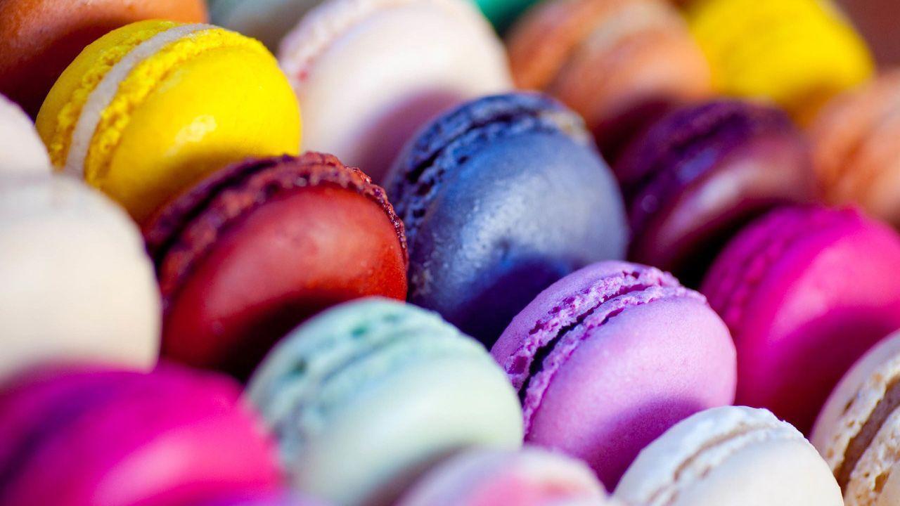 Macaron small dessert Wallpaper HD, HD Desktop Wallpaper