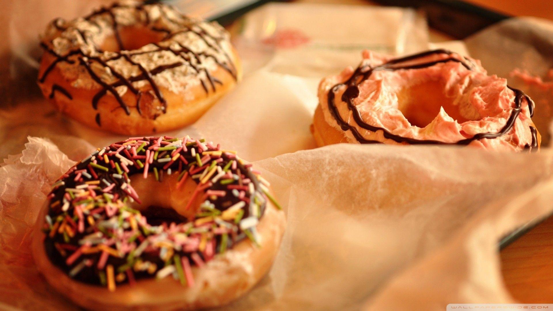 Donuts for dessert wallpaper and image, picture