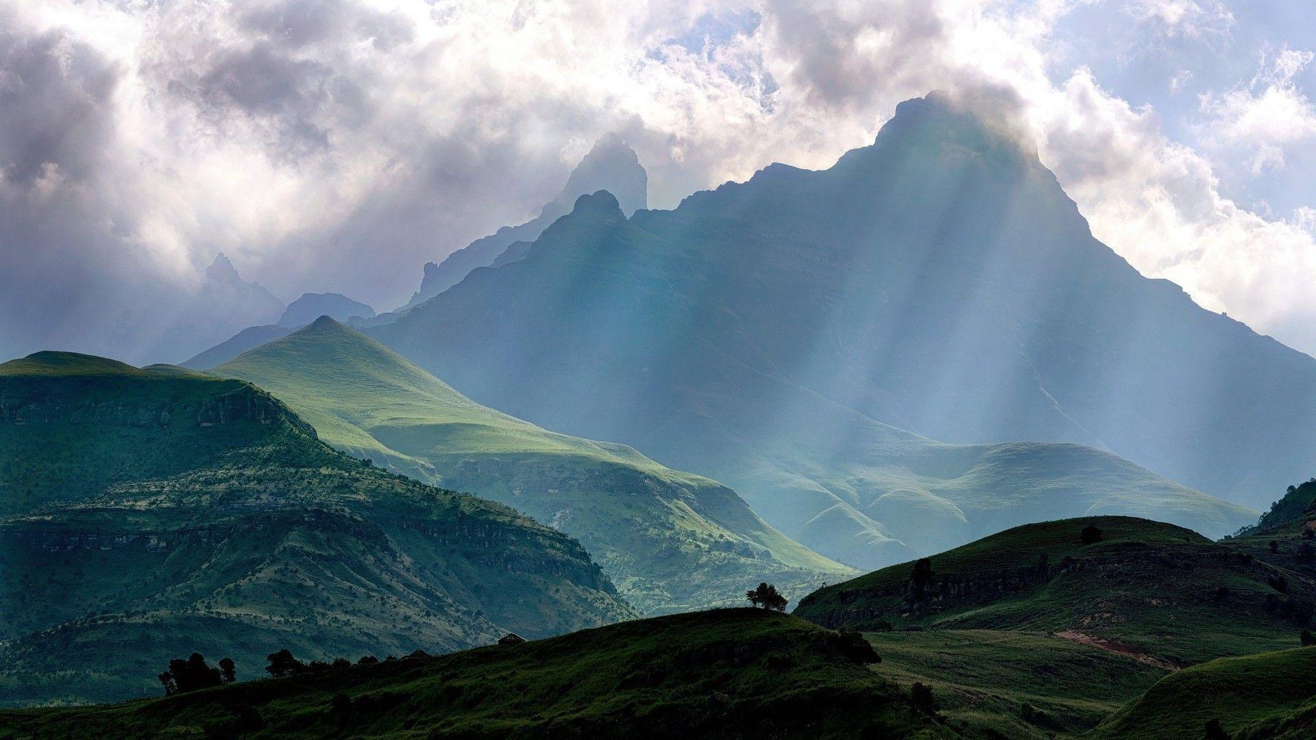 Drakensberg mountains tallest in south africa wallpaper