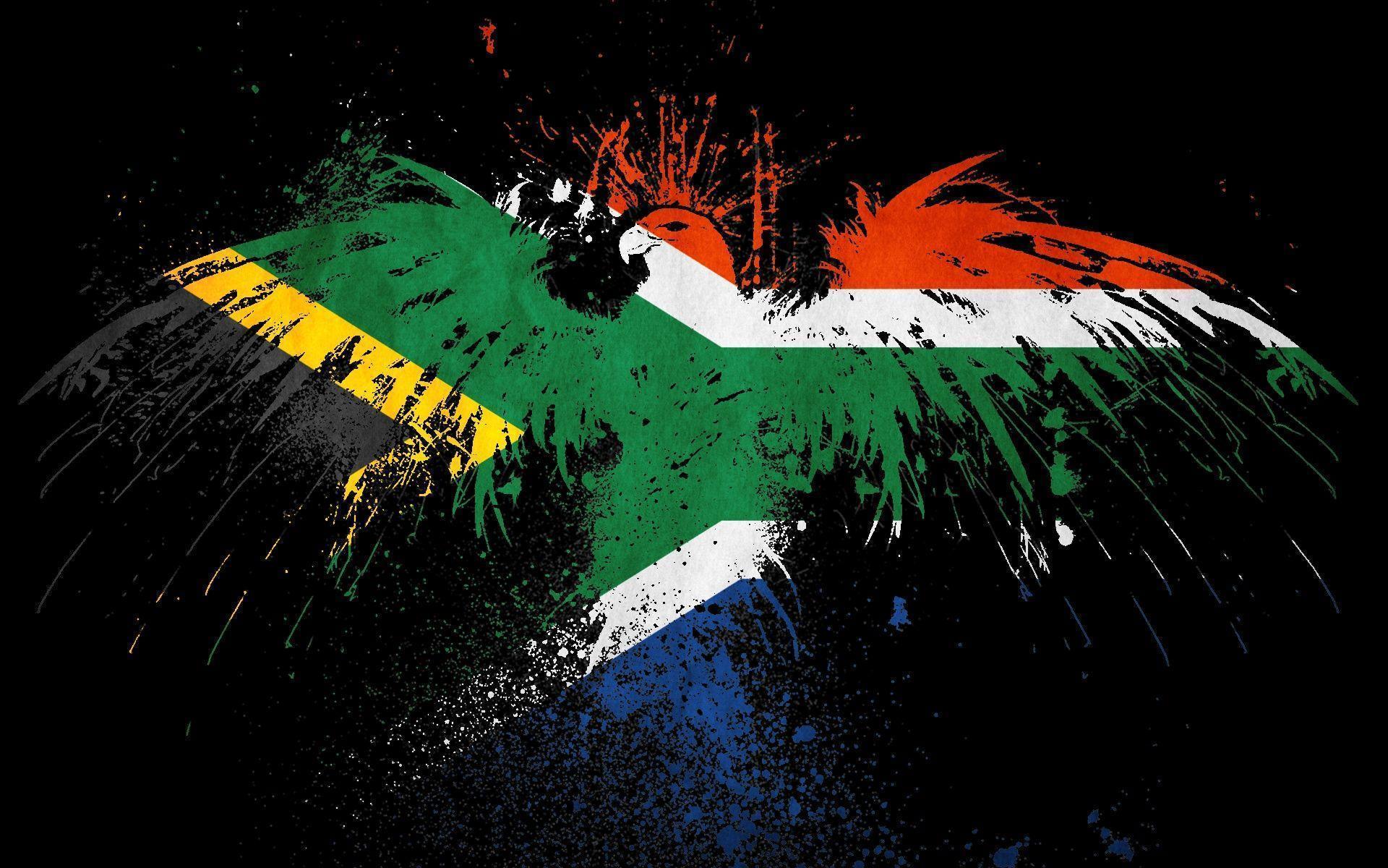 Flags South Africa wallpaperx1200