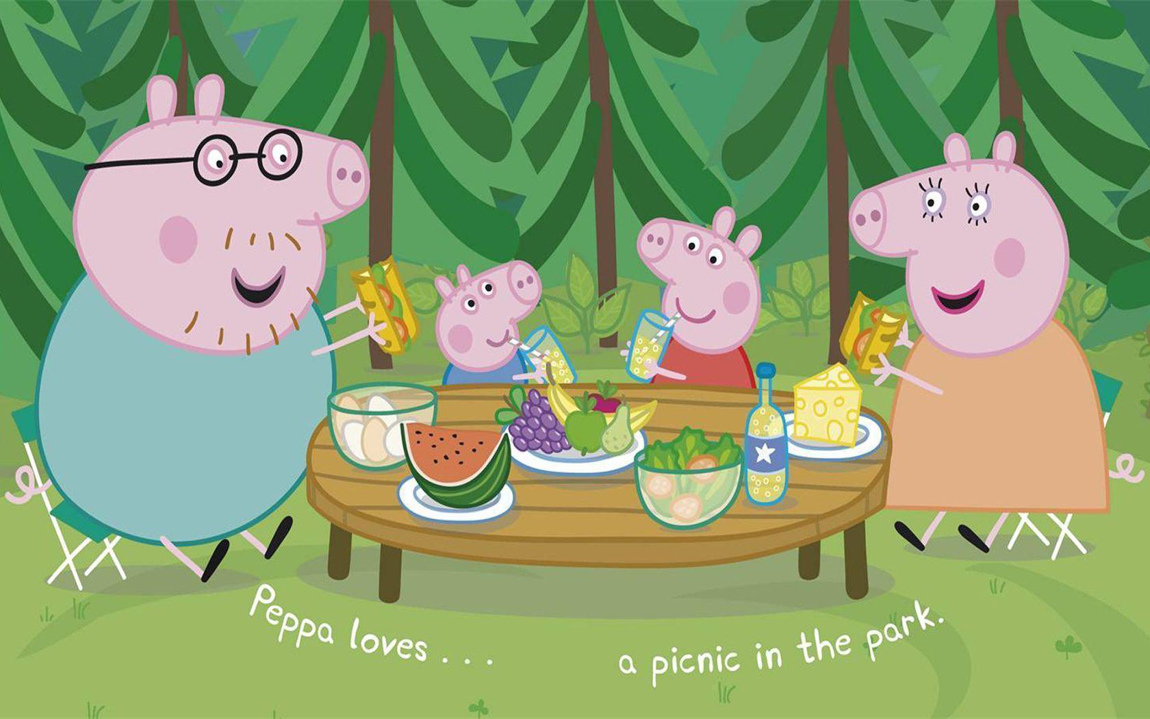 Peppa Pig HD Wallpaper