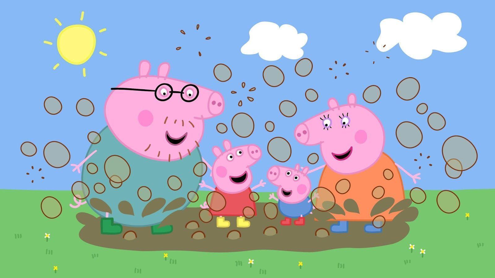 Disney HD Wallpaper: Peppa Pig Cartoon HD Wallpaper