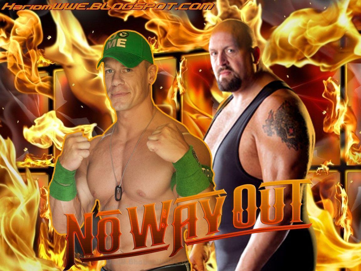 No Way Out John Cena Vs Big Show Wallpaper ''