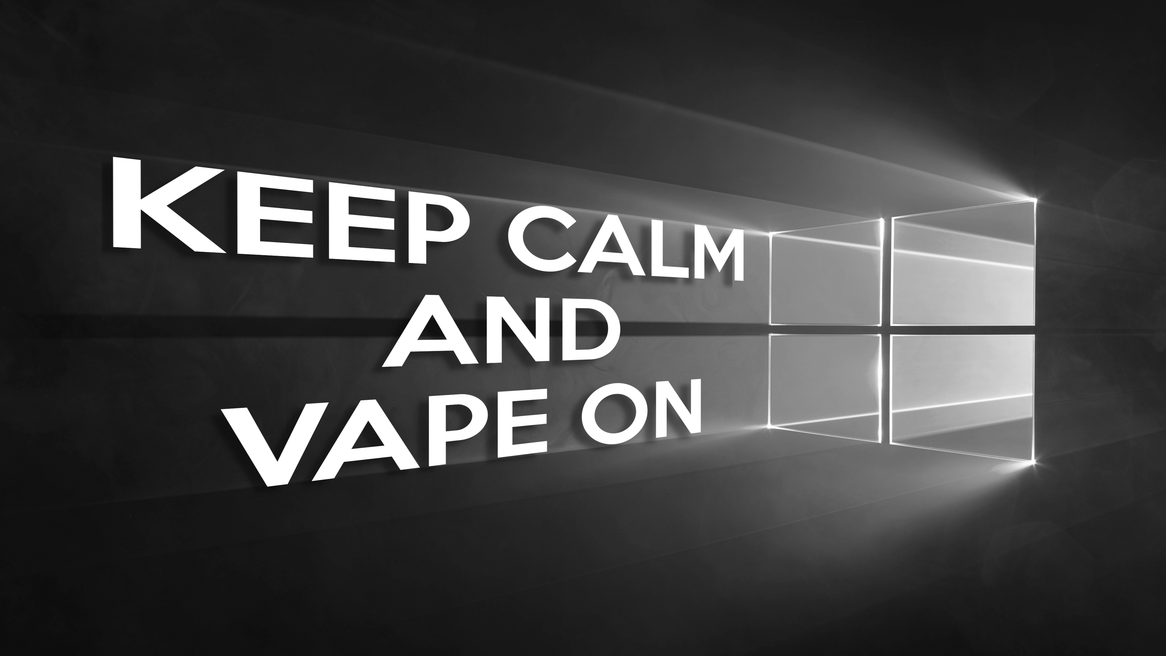 Vaping Windows 10 Wallpaper