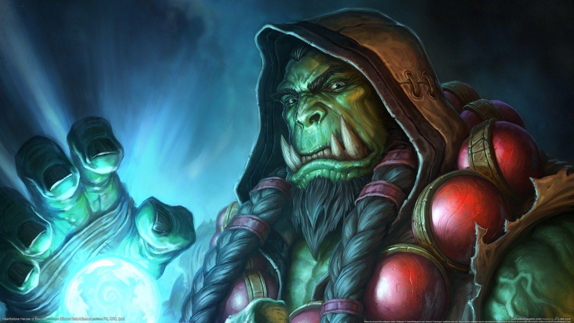 Wallpaper Shaman, Hearthstone, Thrall HD, Picture, Image