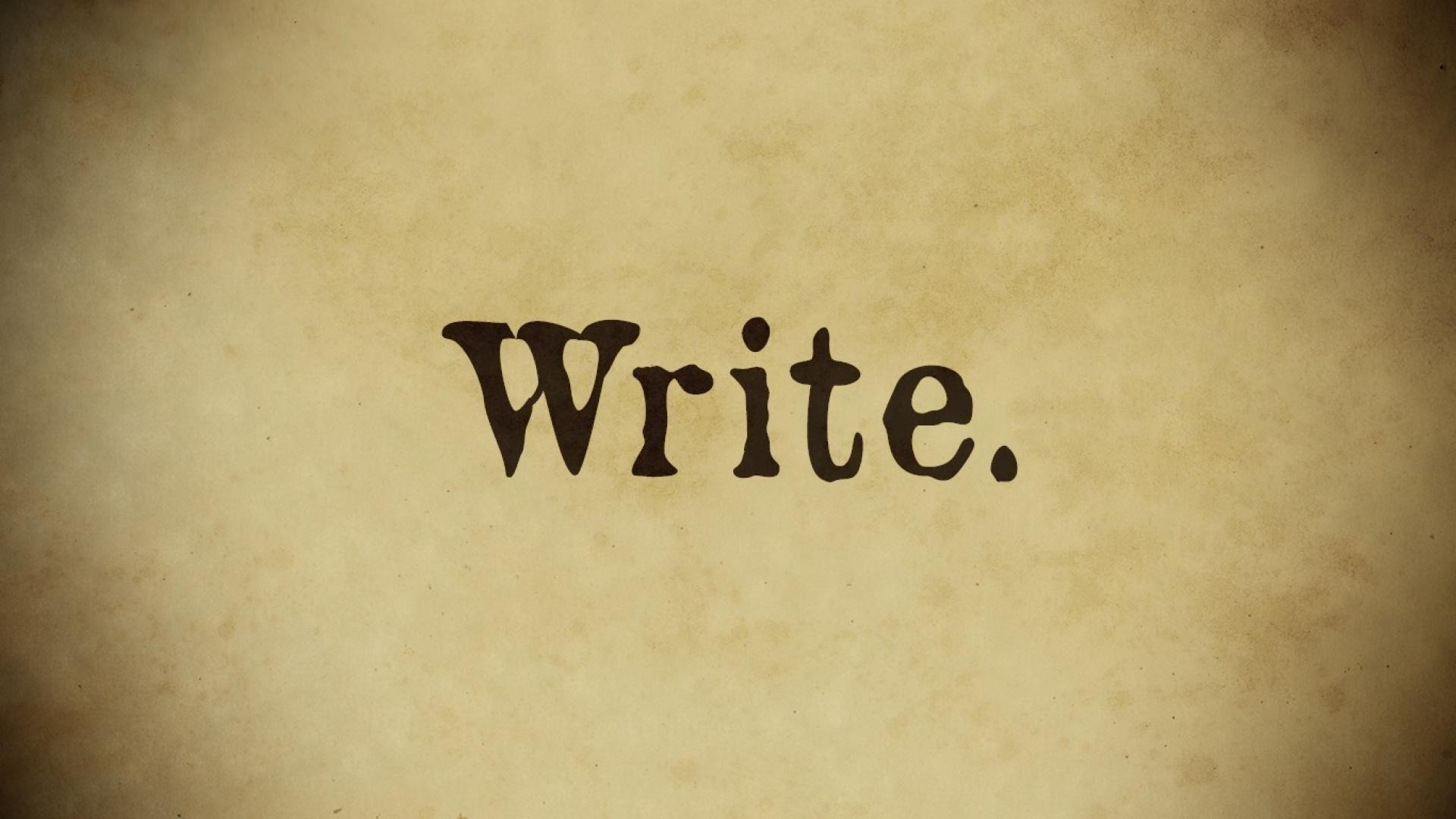 Wallpaper with Writing