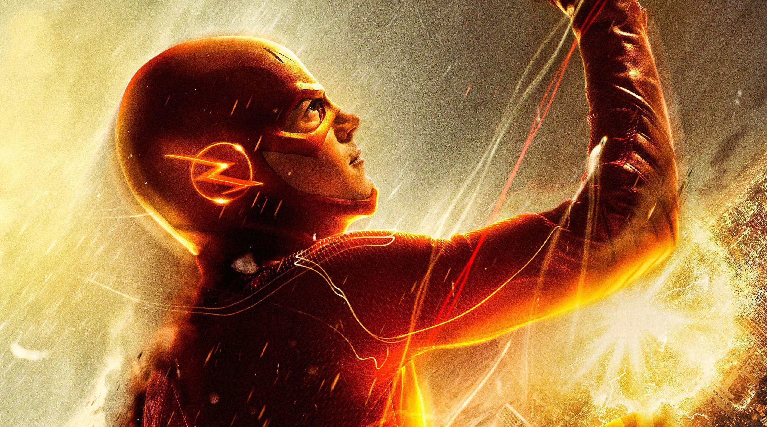 Download Barry Allen The Flash Awesome Full HD Wallpaper