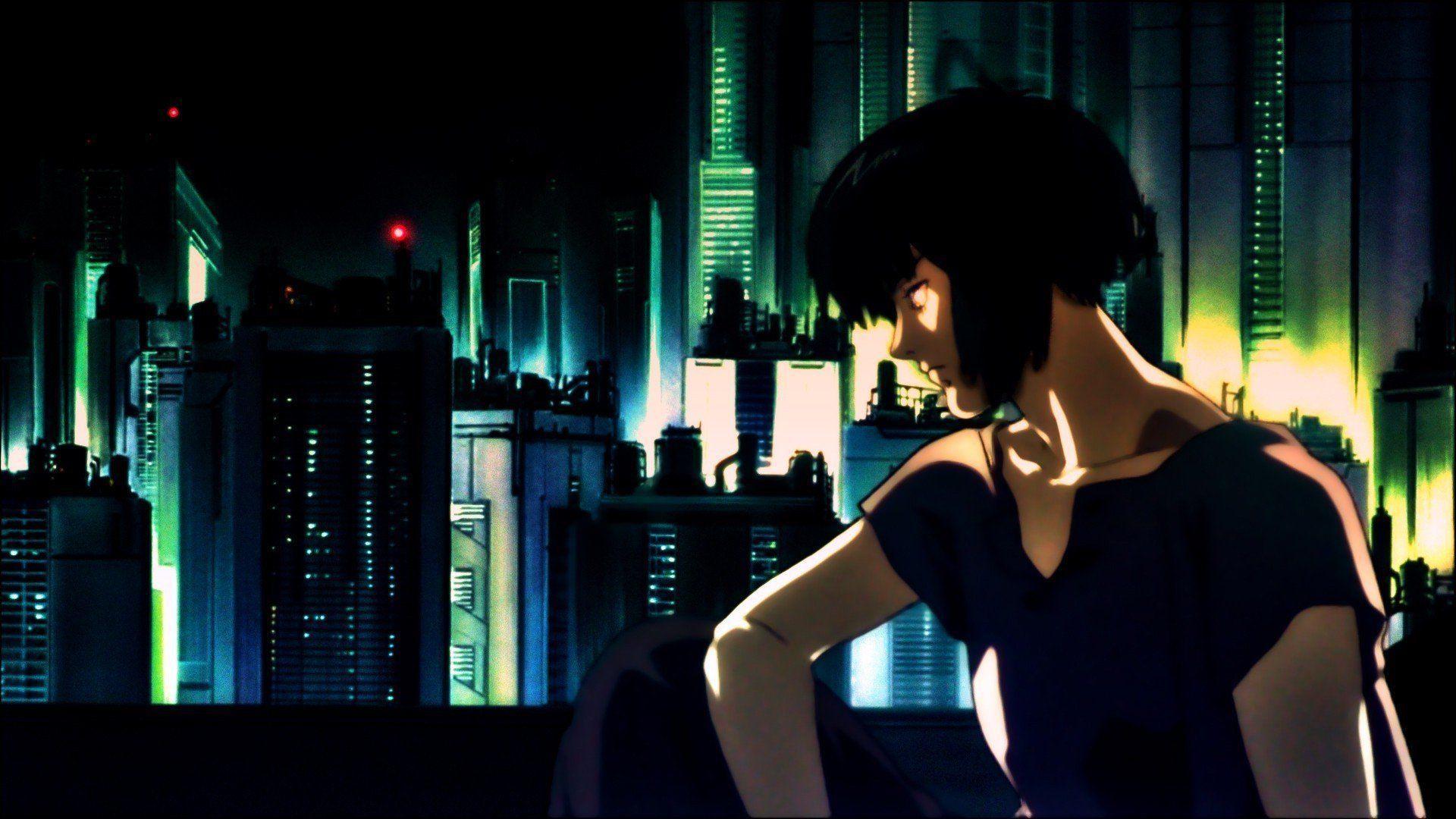 Motoko Kusanagi In The Shell Wallpaper