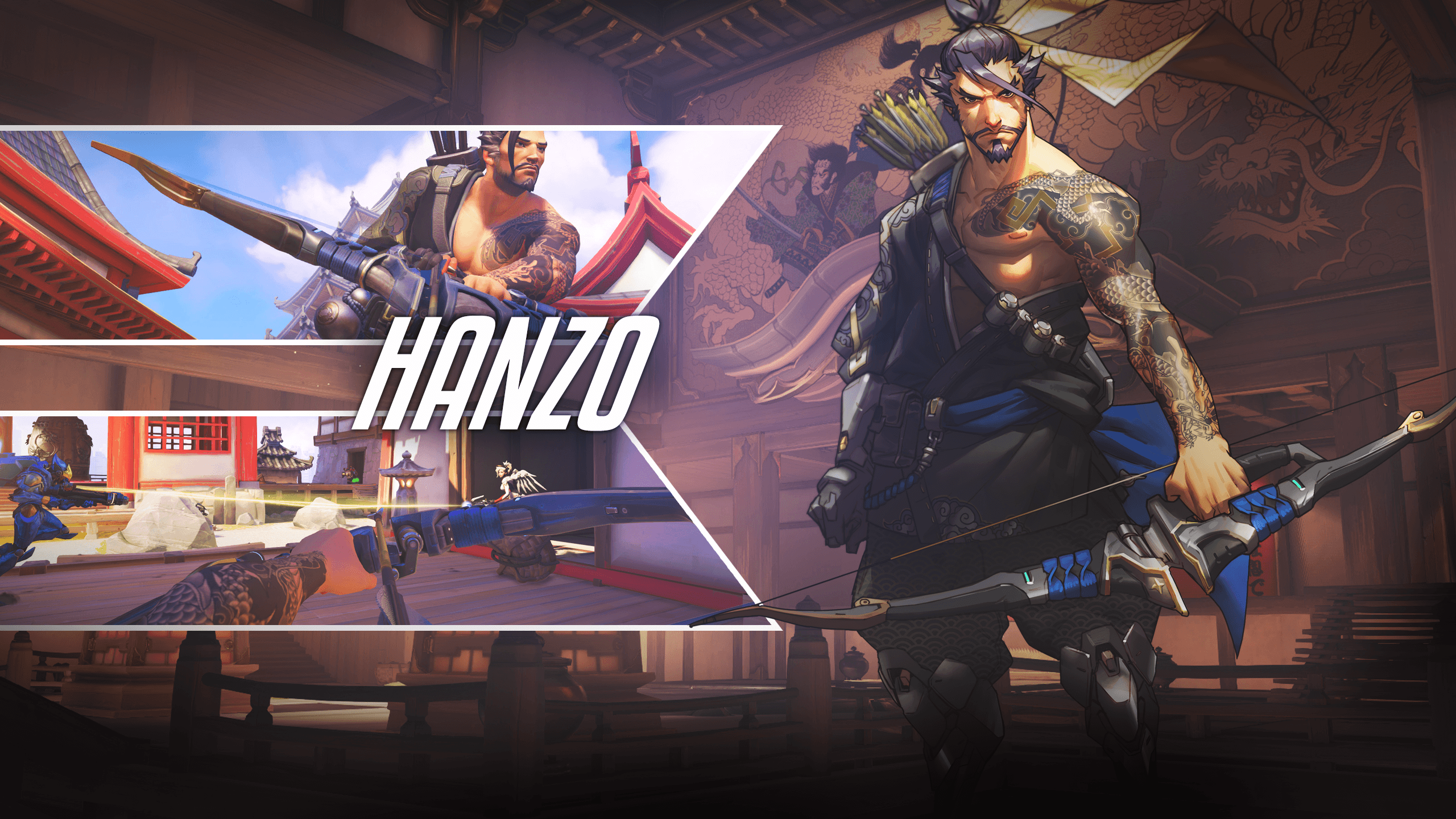 Hanzo (Overwatch) HD Wallpaper