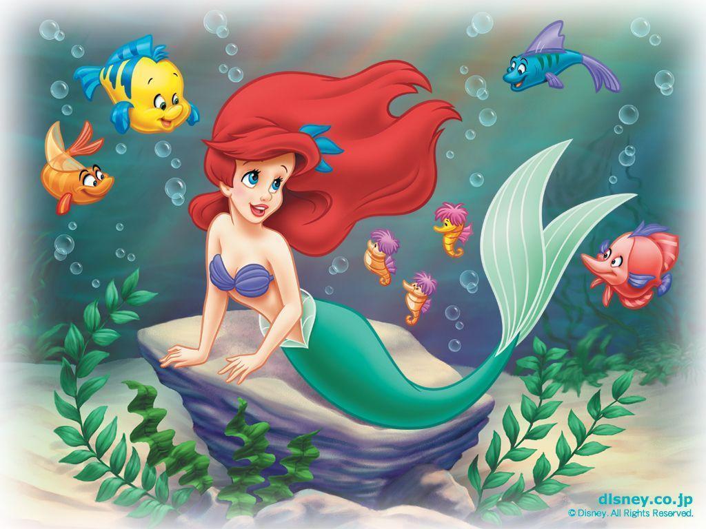 The Little Mermaid Wallpapers - Wallpaper Cave