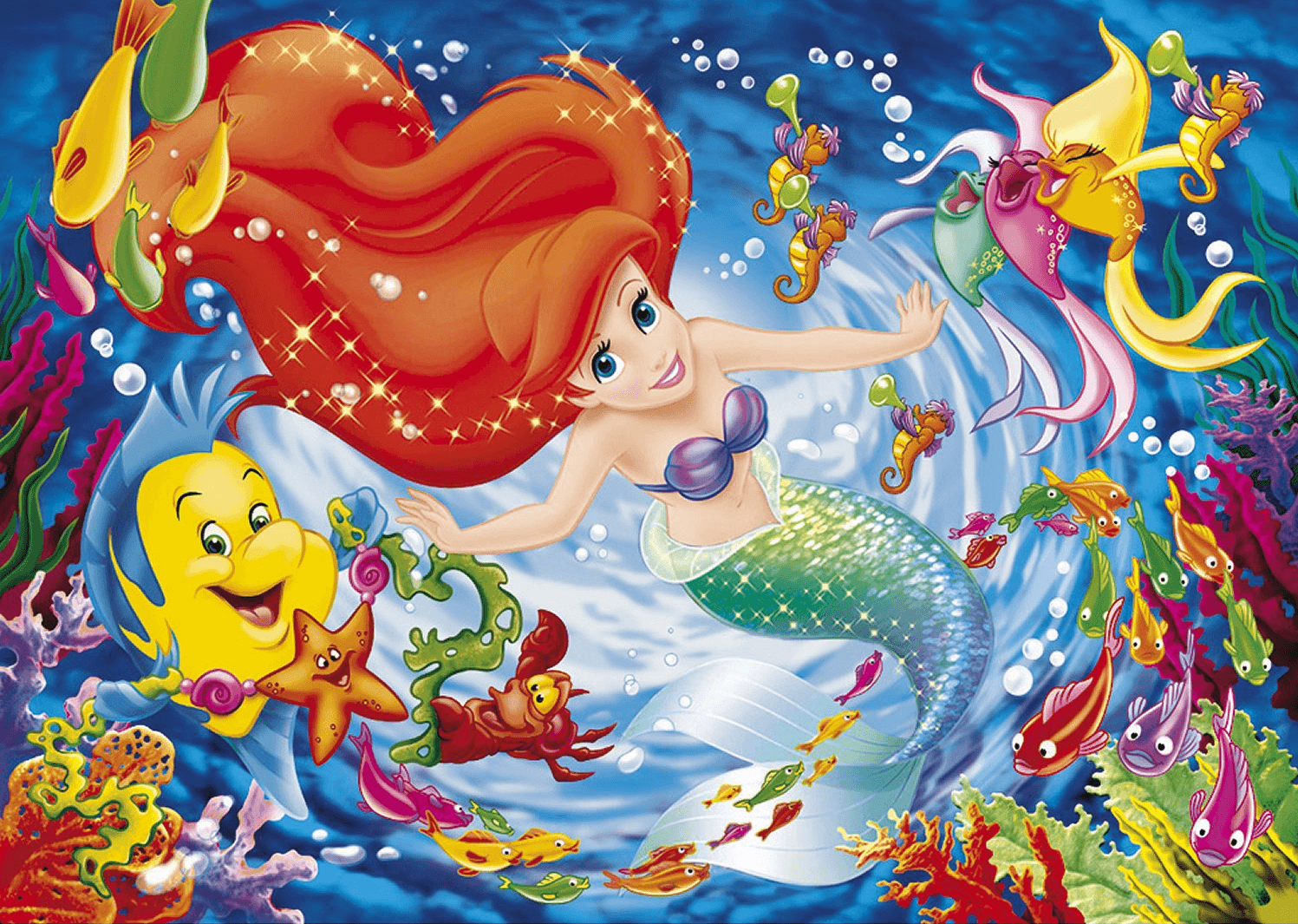 The Little Mermaid Ariel Wallpapers for FB Cover.