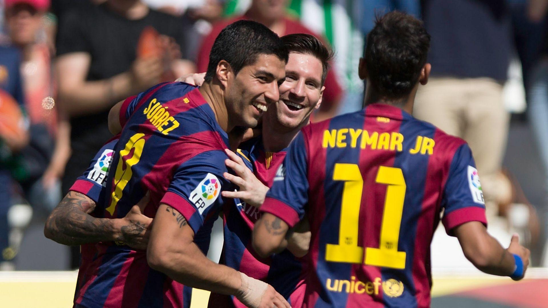 Barcelona Luis Suarez Neymar Messi Barcelona Cordoba Wallpaper