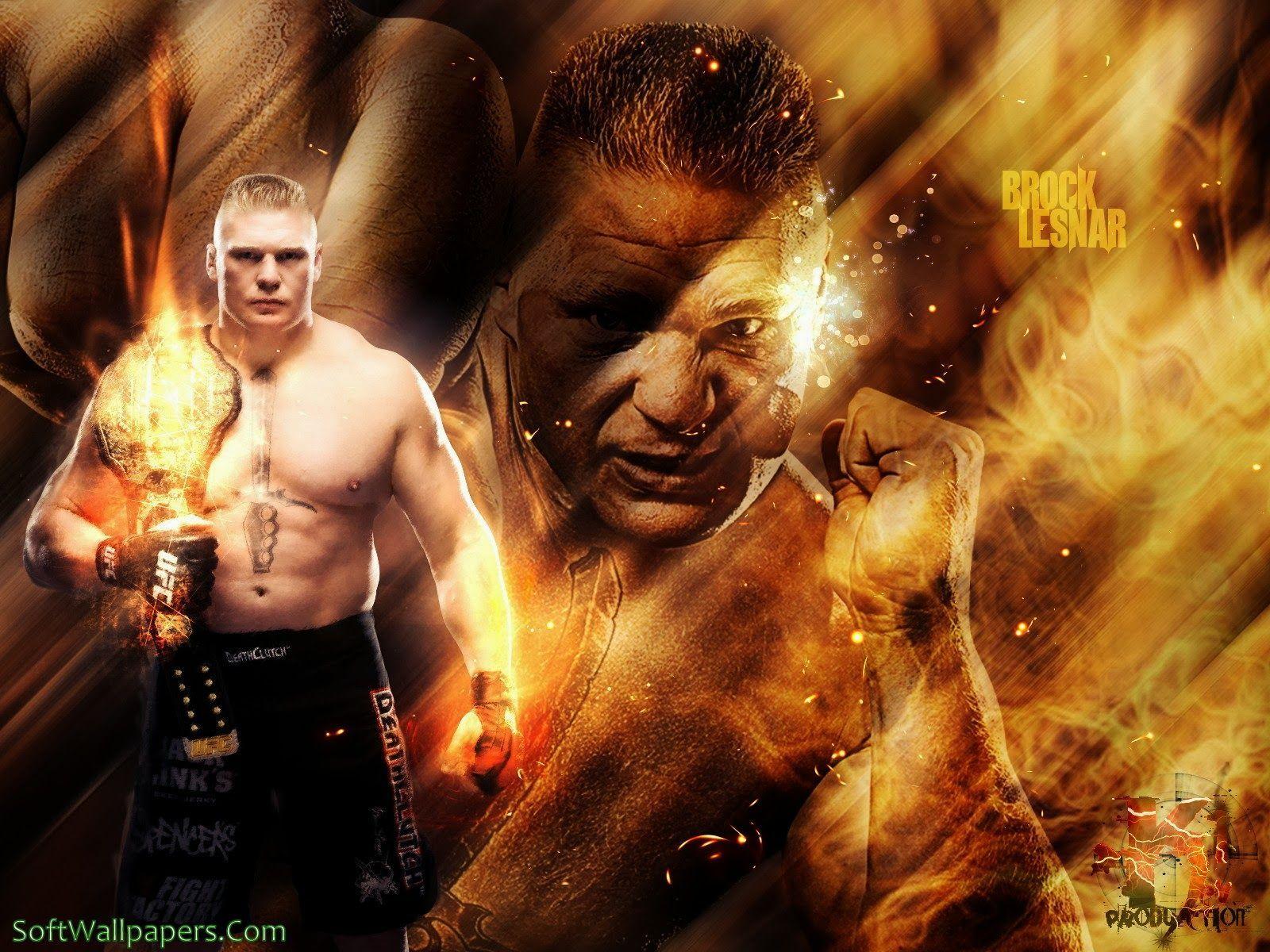 Brock Lesnar WWE HD Wallpaper