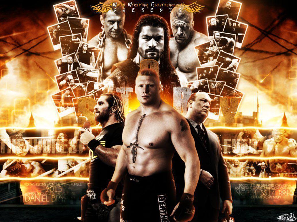 Wrestlemania 31 Brock Lesnar VS Roman Reigns
