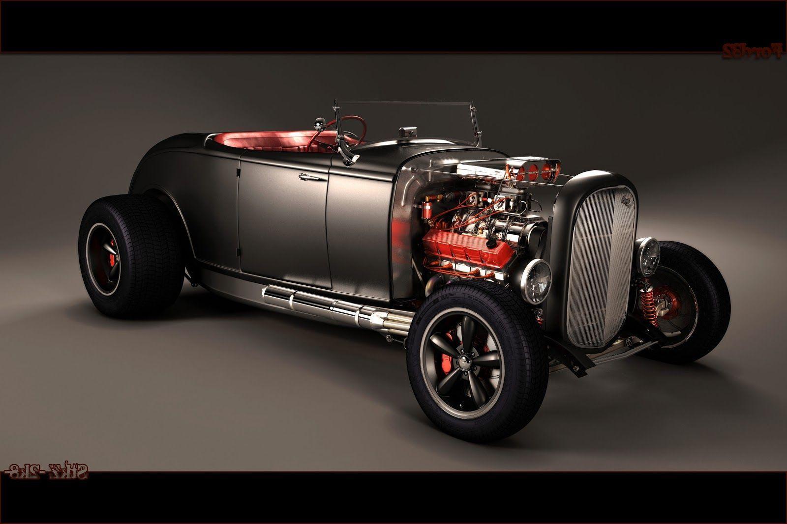 Free Wallpaper of Hot Rods