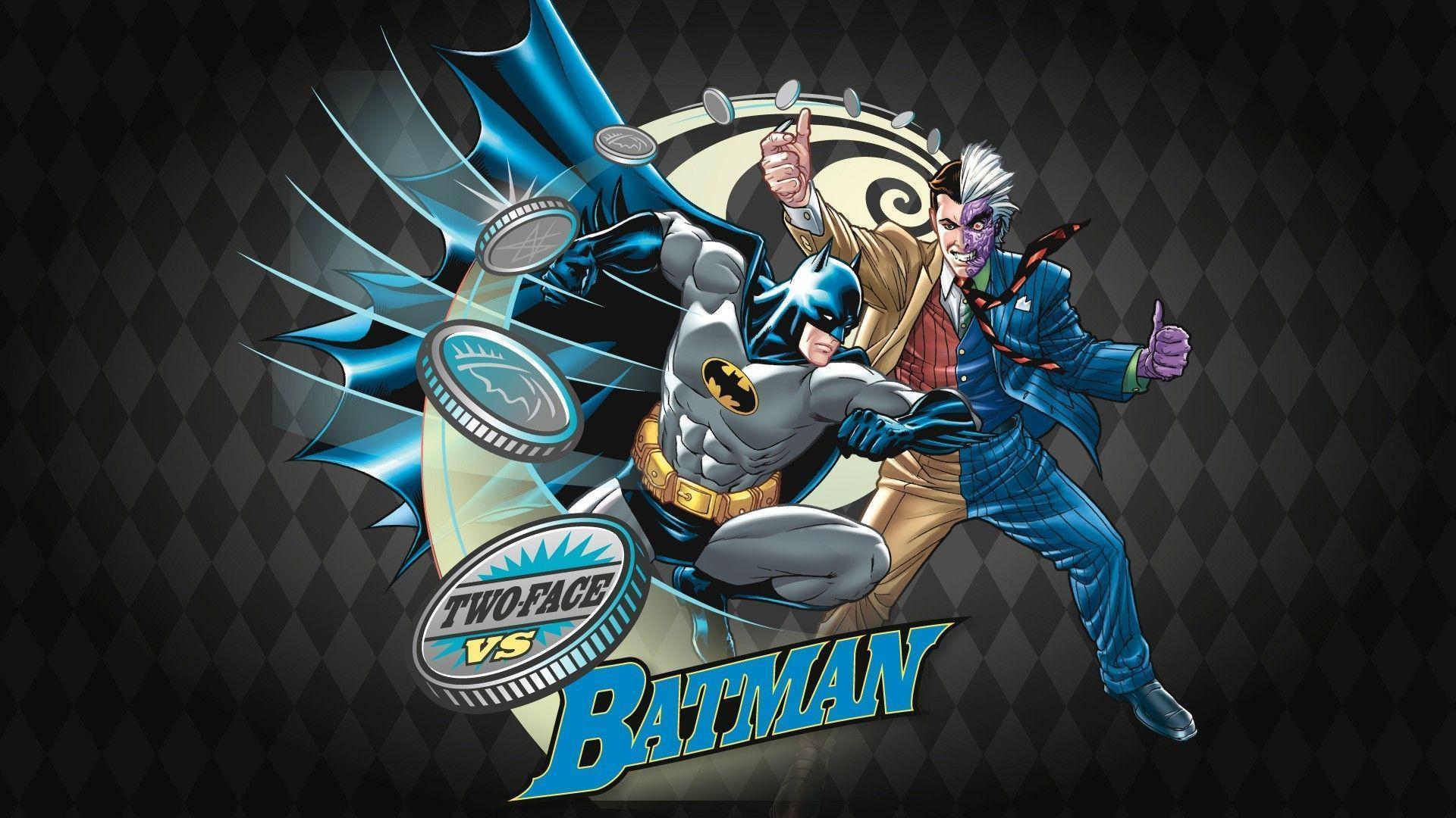 Batman Dc Comics Two Face Wallpaper. PC