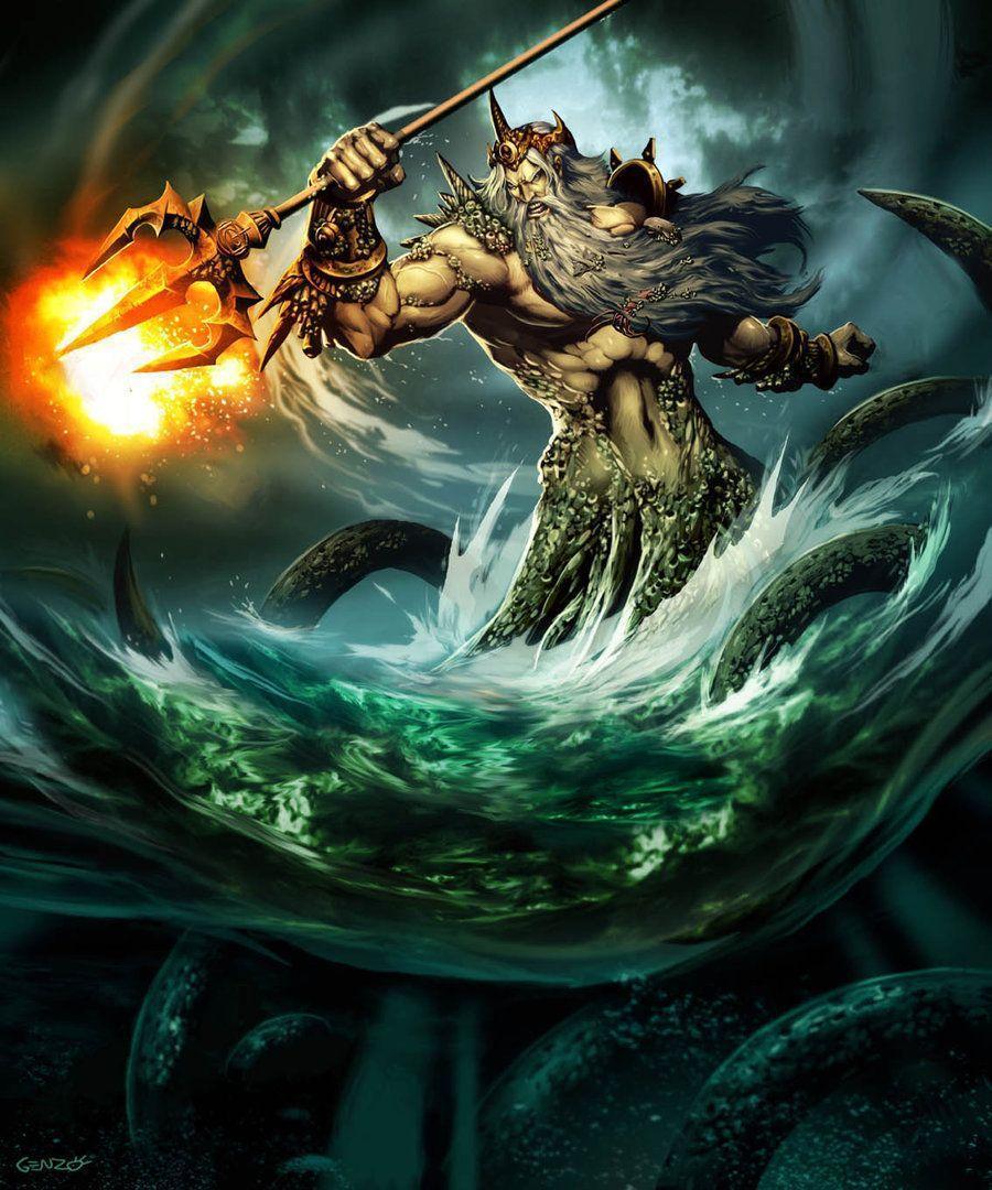 Poseidon Sea Greek Mythology  Free photo on Pixabay  Pixabay