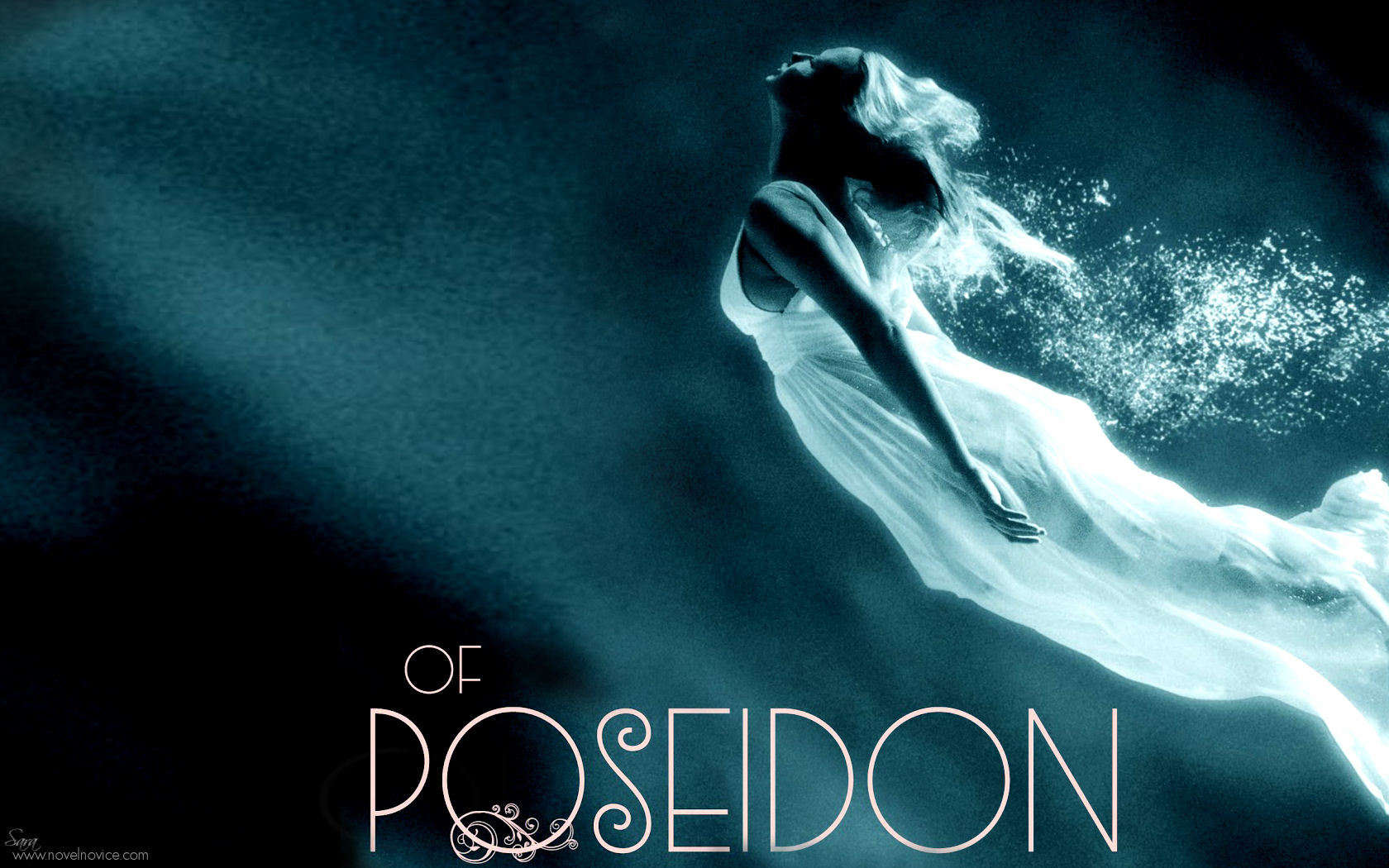 Of Poseidon by Anna Banks: Original Desktop Wallpaper