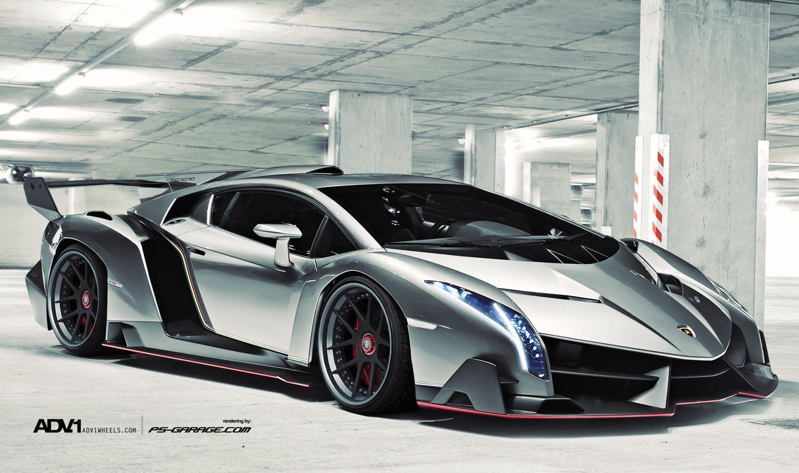 Lamborghini Veneno Chrome