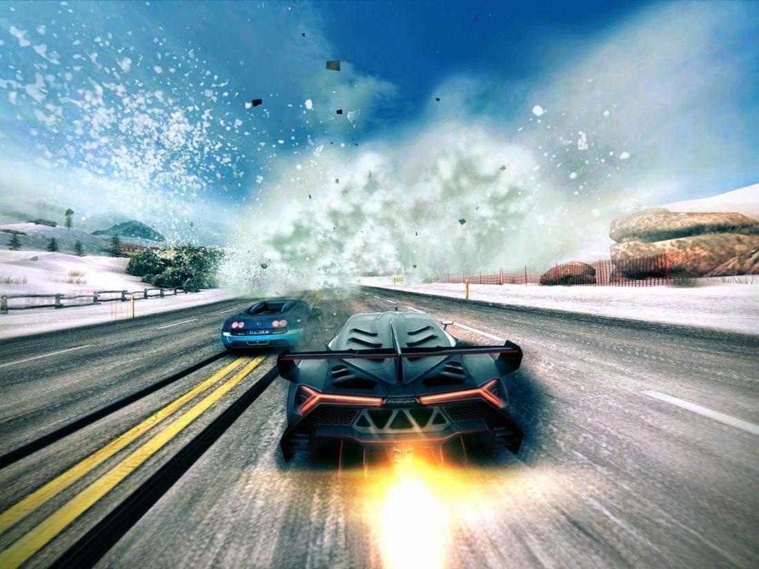 Lamborghini Veneno Asphalt 8 Airborne Game Wallpaper