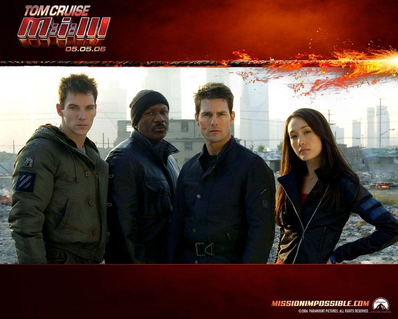Tom Cruise Cruise in in Mission: Impossible III Wallpaper 12