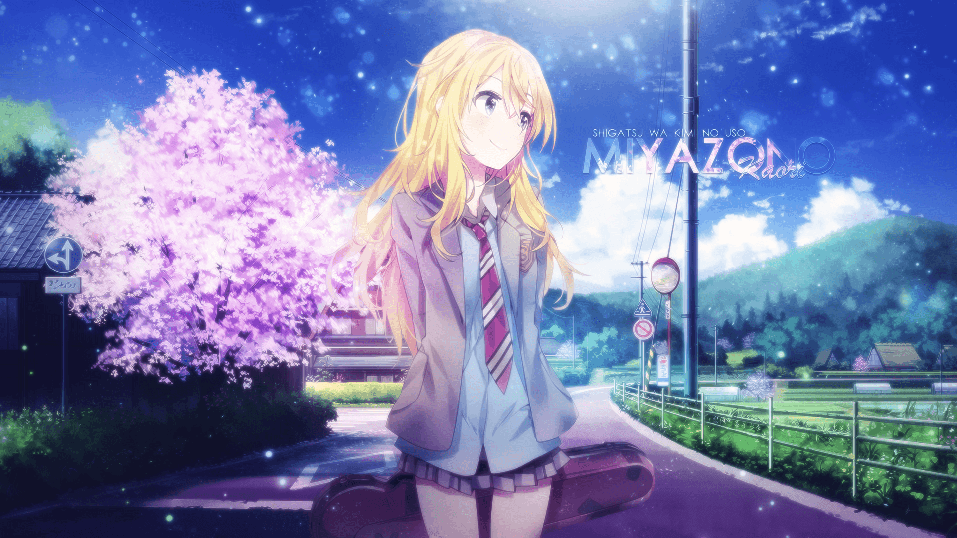 Shigatsu wa Kimi no Uso, Kaori Miyazono, Lie in April, portrait, main  character, HD wallpaper