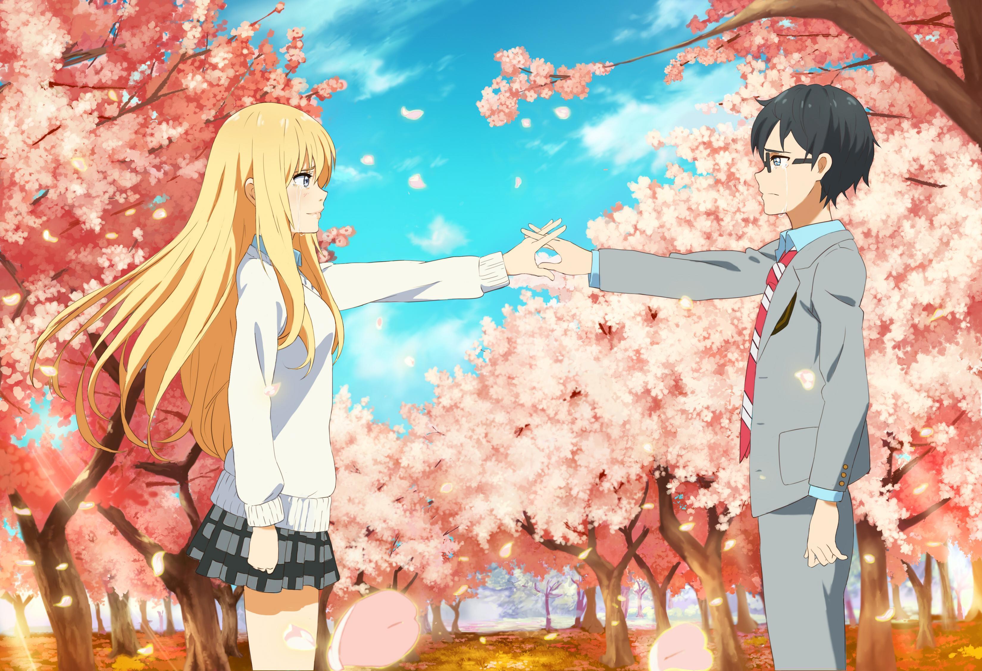 Shigatsu wa kimi no uso 1080P, 2K, 4K, 5K HD wallpapers free download