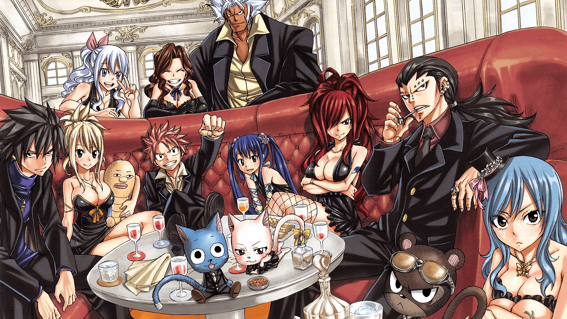 Fairy Tail family Full HD Wallpaper and Backgroundx1080