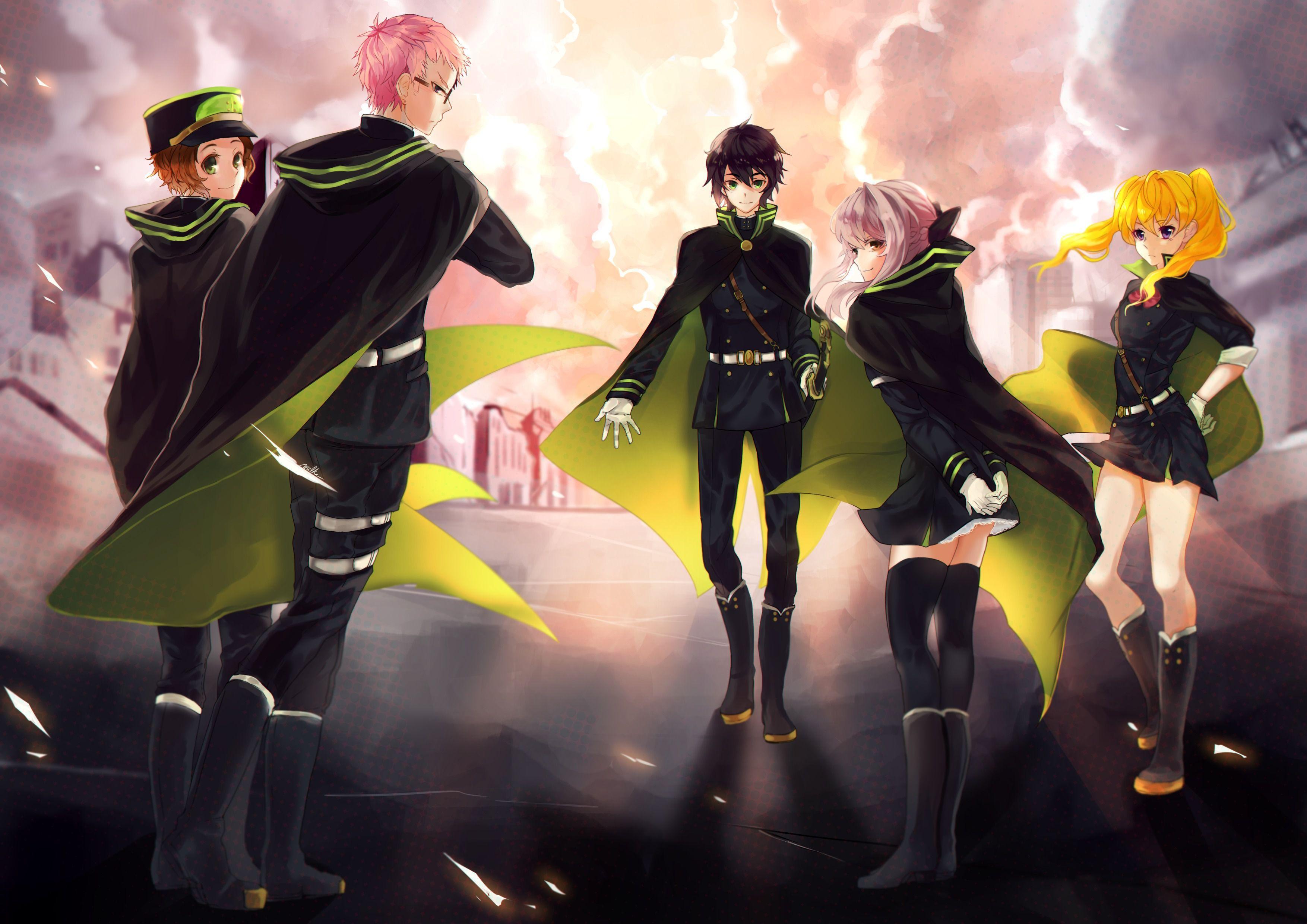 Seraph of the End Full HD Wallpaper and Backgroundx2480