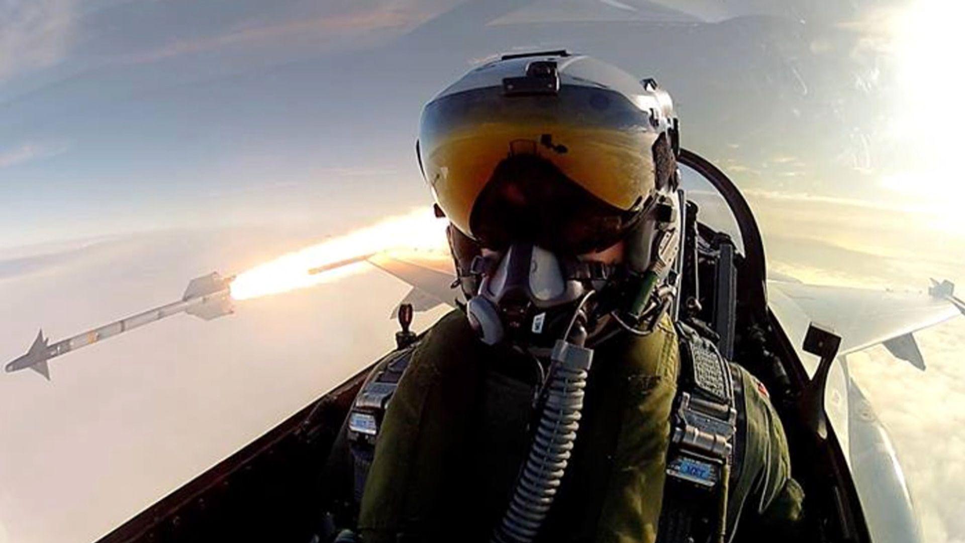 Fighter Pilot Selfie