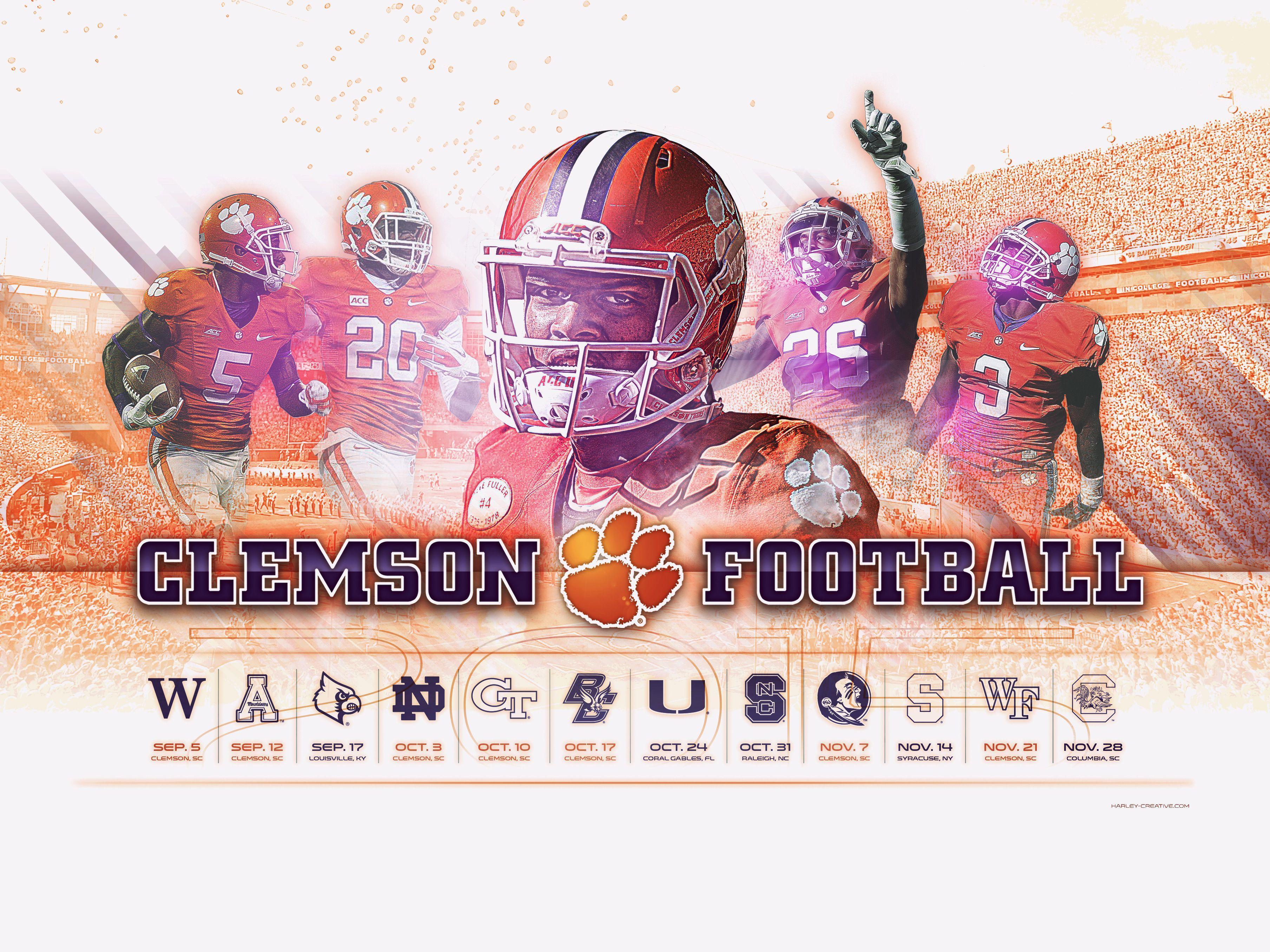 Clemson Desktop Wallpaper