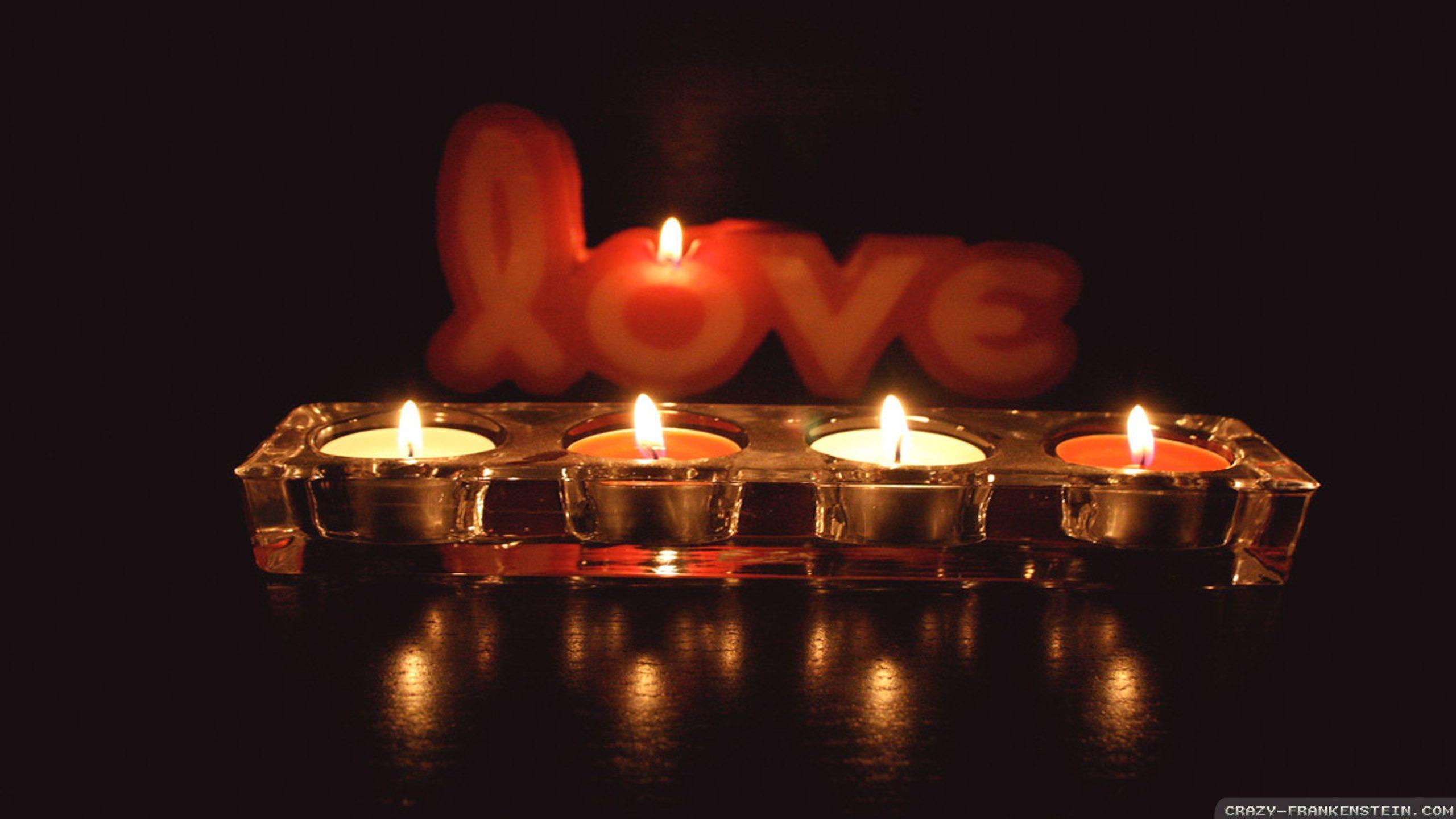 Romantic Candles wallpaper