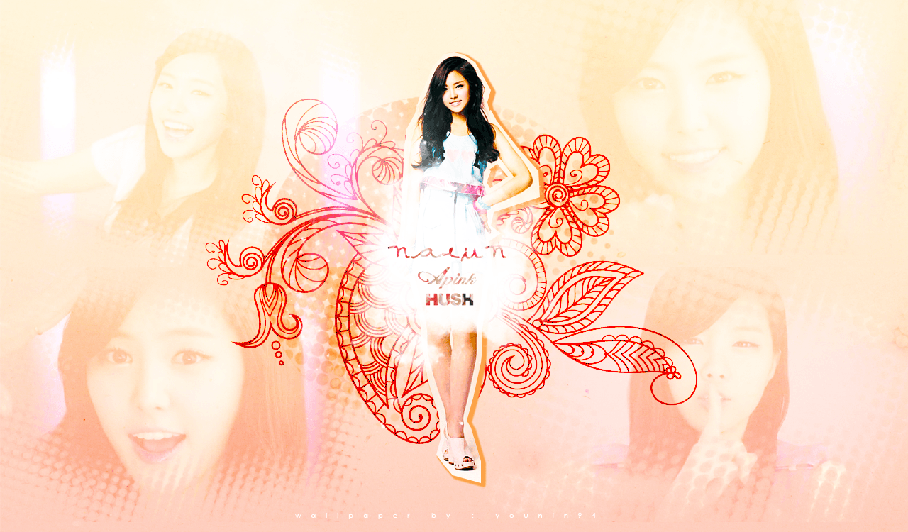 A Pink Wallpaper. We Heart It. wallpaper, apink, and naeun