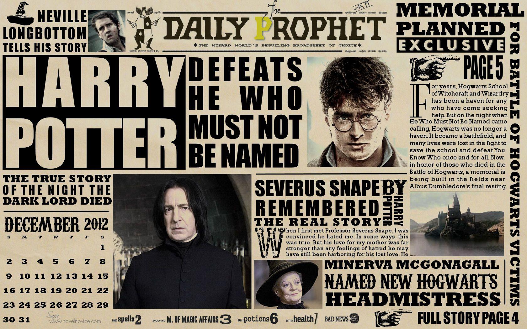 Harry Potter Desktop Background