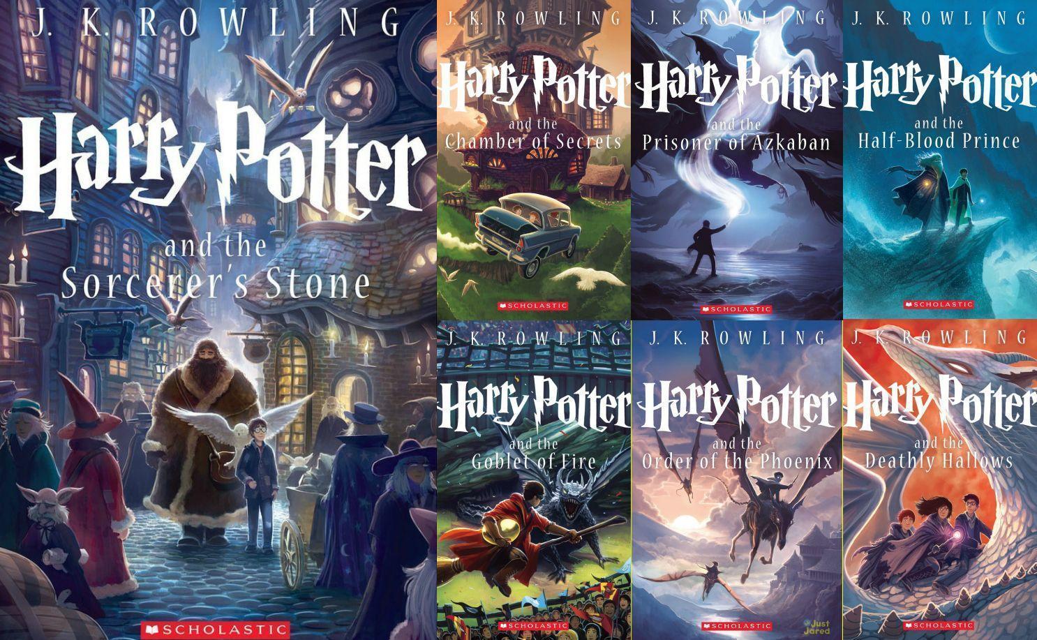 Harry Potter Books 26 High Resolution Wallpaper