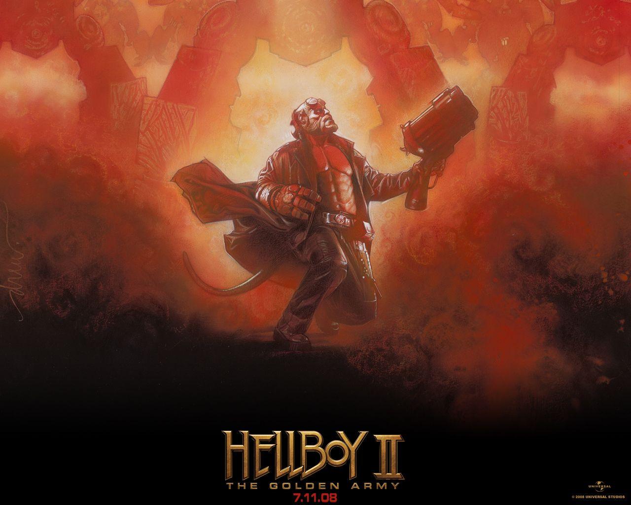 Hellboy II Wallpaper Number 2 (1280 x 1024 Pixels)