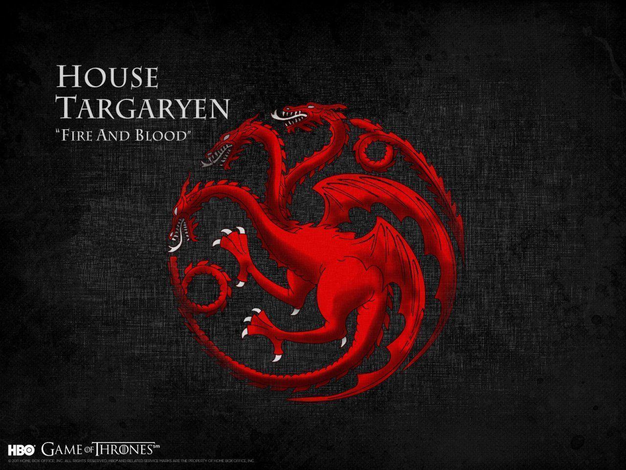Game of Thrones House Targaryen Wallpaper
