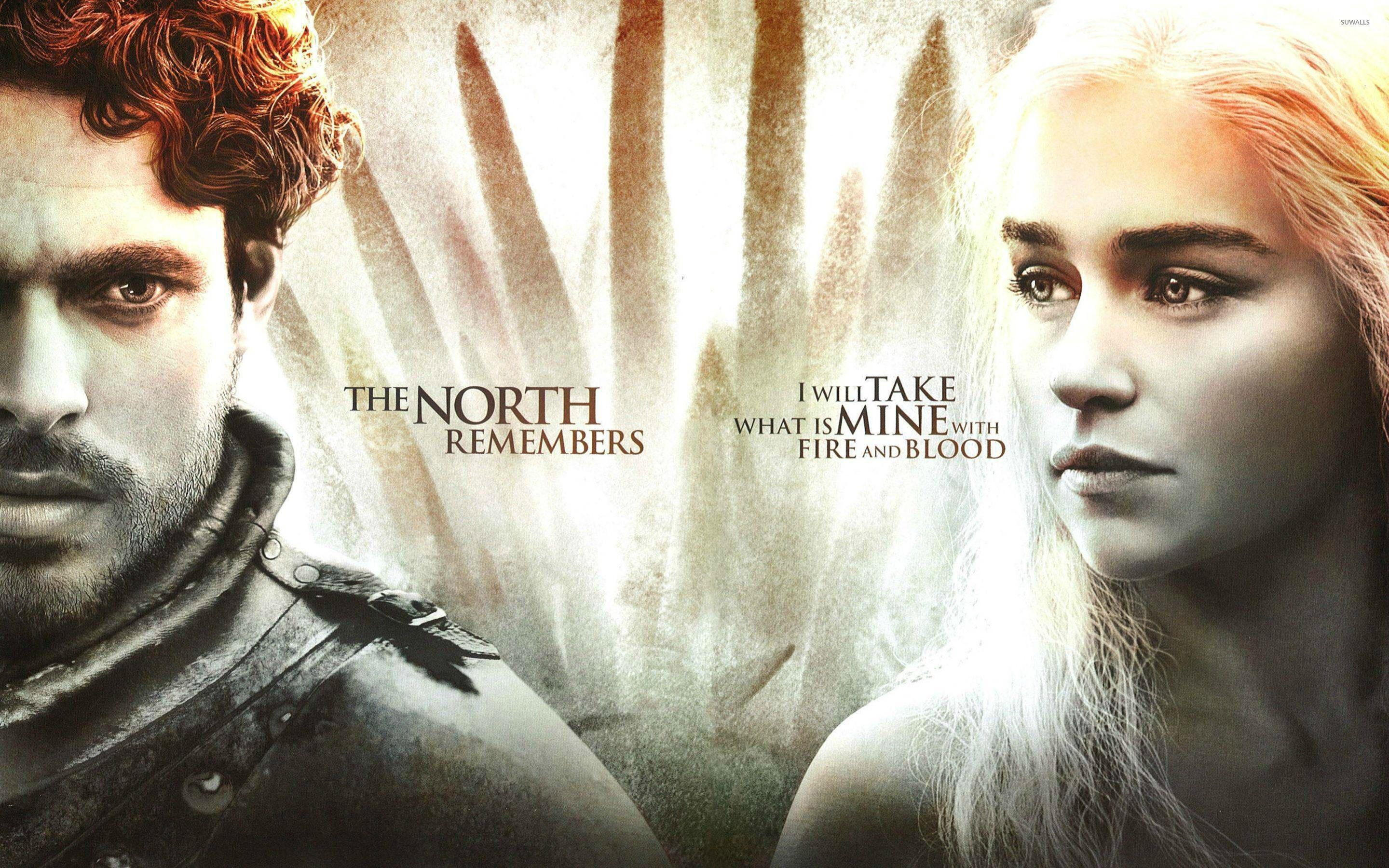 Robb Stark and Daenerys Targaryen wallpaper wallpaper