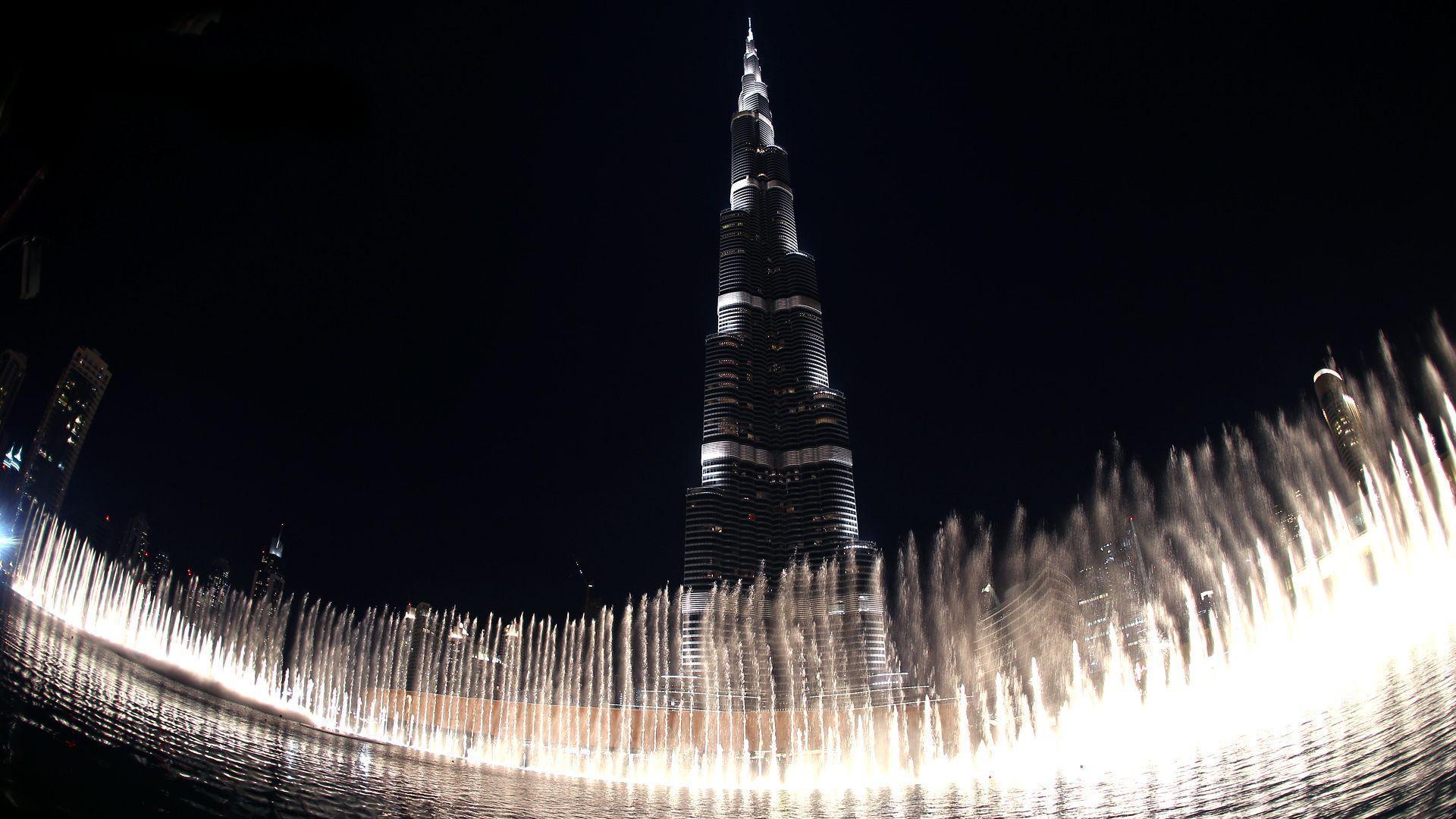 Burj Khalifa The Dubai Fountain Wallpaper
