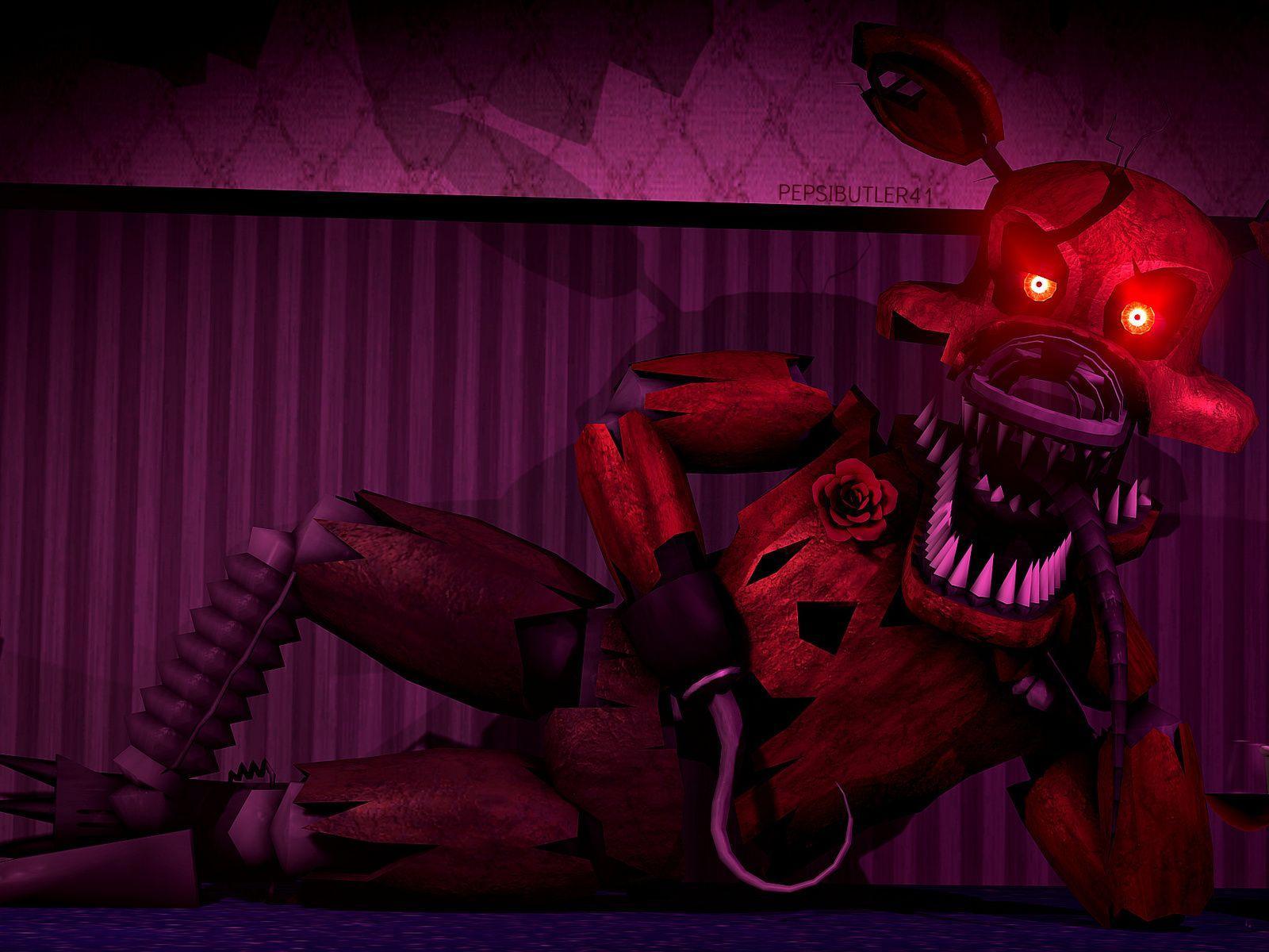 1600x1200 Nightmare, Fnaf, Horror Game, Foxy, Five Nights At.