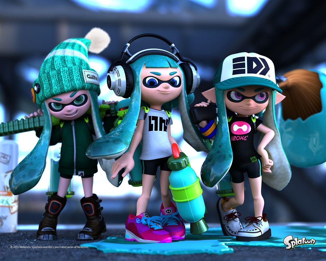 Splendid Splatoon Wallpaper Now Available. Nintendo News Fix