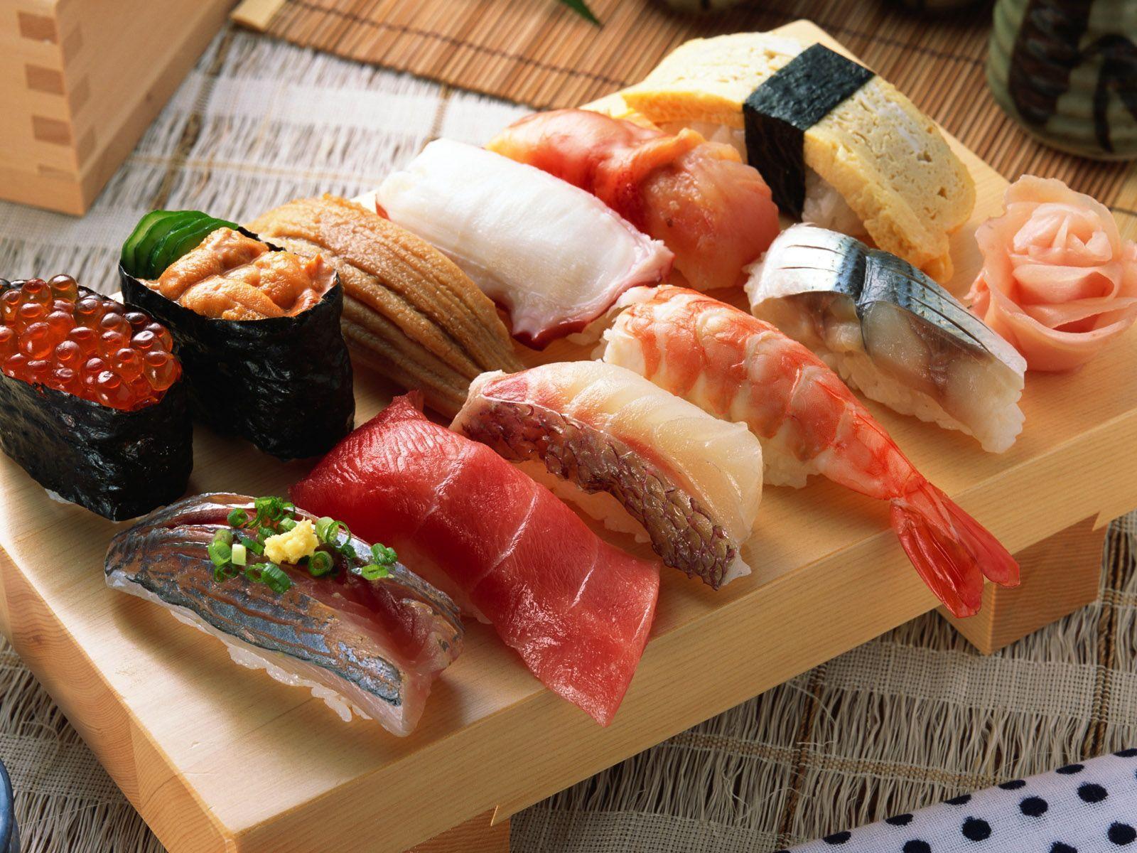 Sushi Wallpaper, Foods Wallpaper