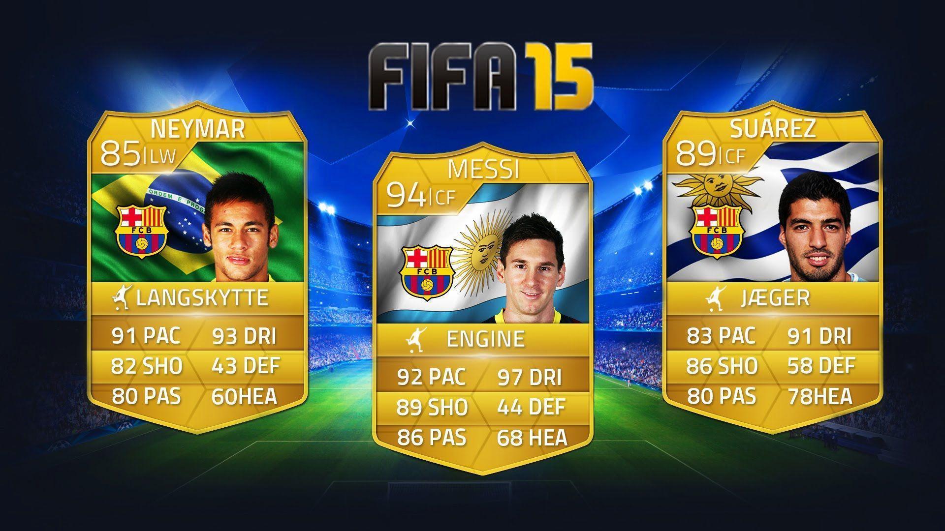 FIFA 15 FORUDSIGELSER 1 Med MESSI