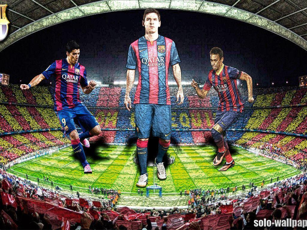 wallpaper Suarez Neymar Messi