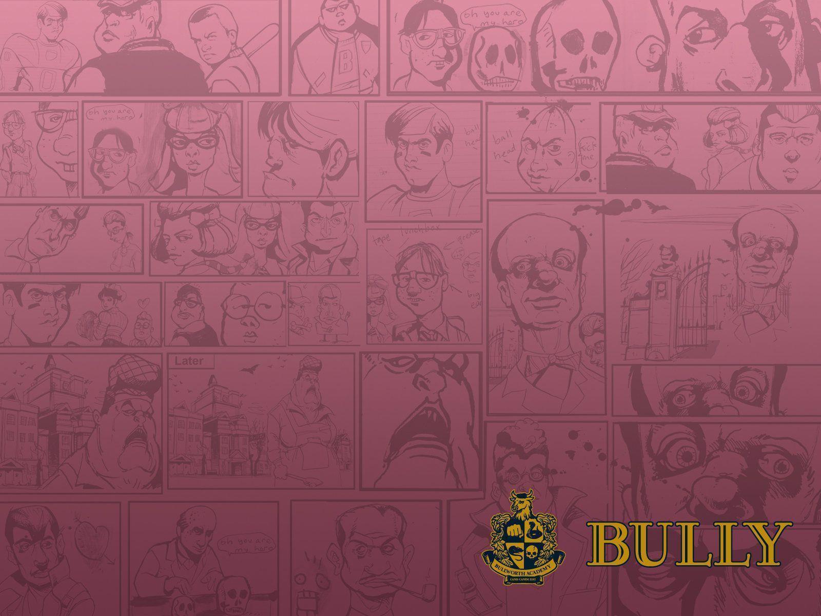 Bully pink Wallpaper