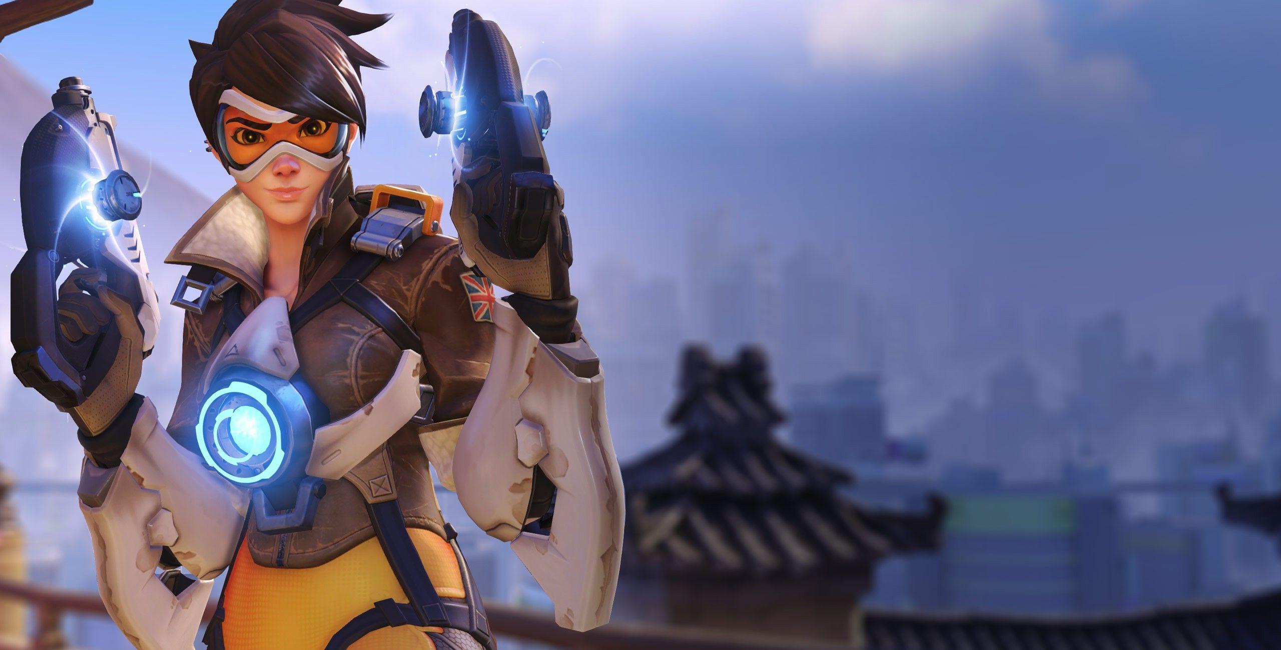 Overwatch, Video Games, Tracer Wallpaper HD / Desktop and Mobile