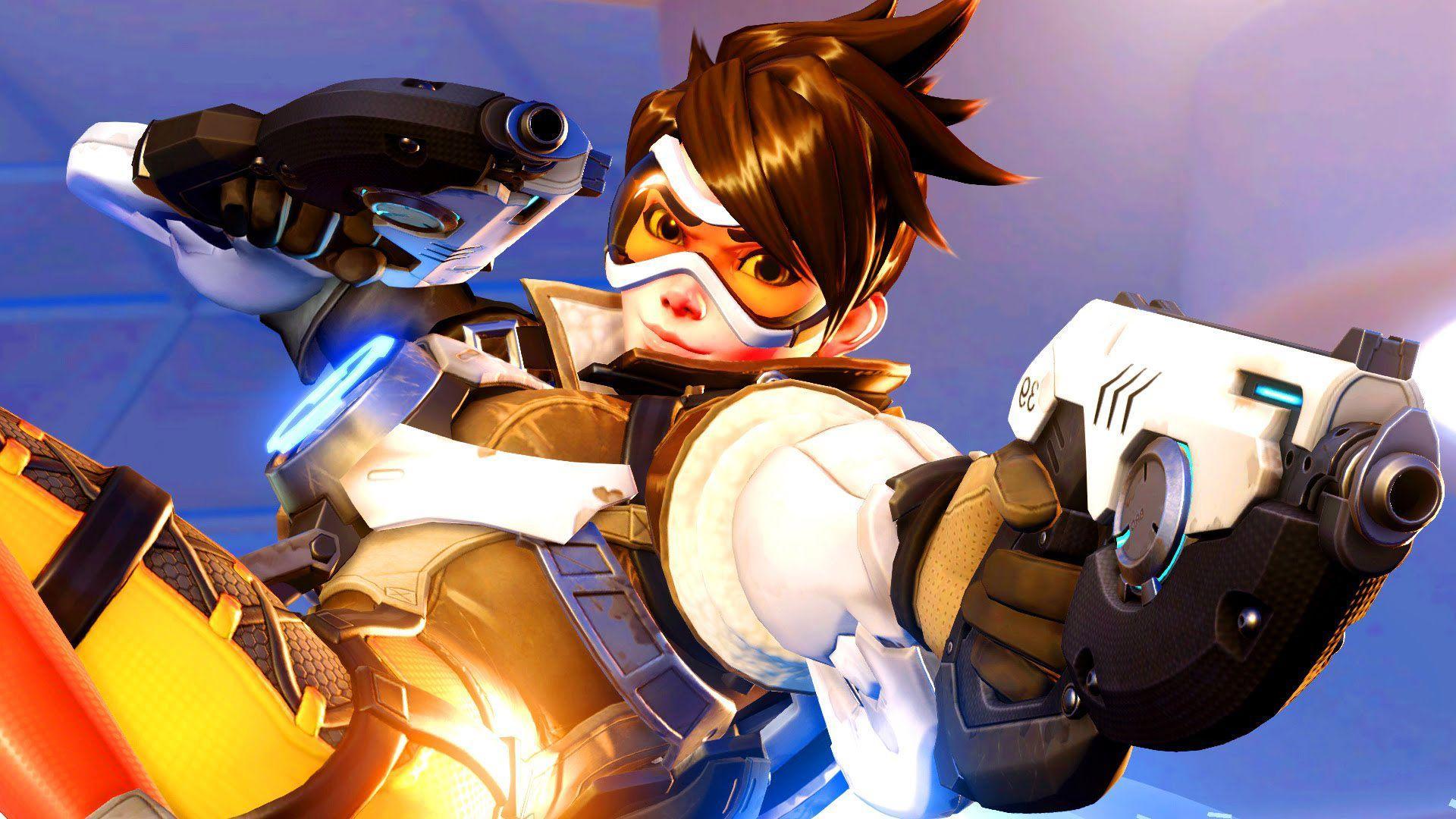 Cool Overwatch Wallpaper Tracer