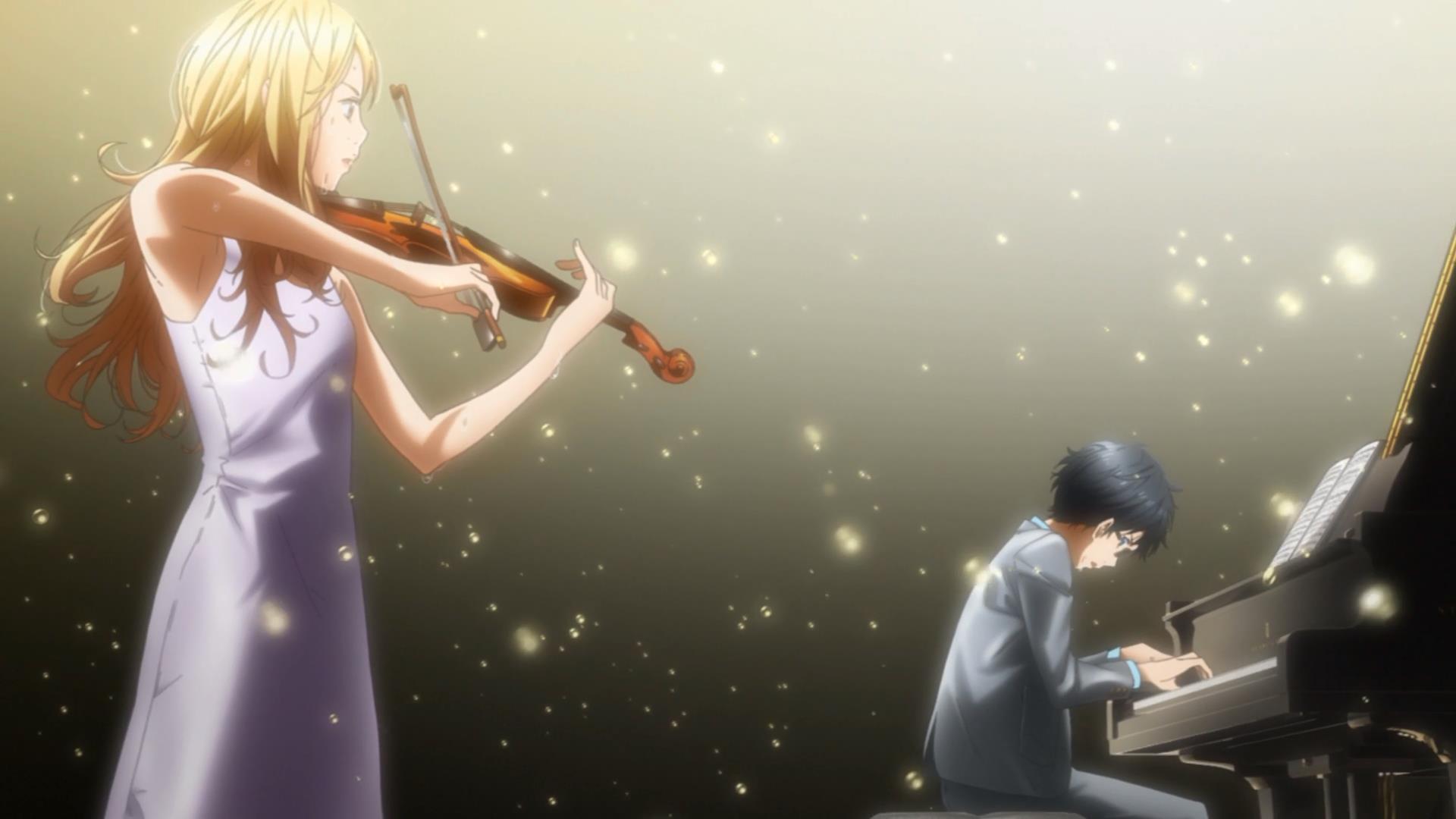 Shigatsu wa kimi no Uso wallpaper [3840 x 1080] : r/ShigatsuwaKiminoUso