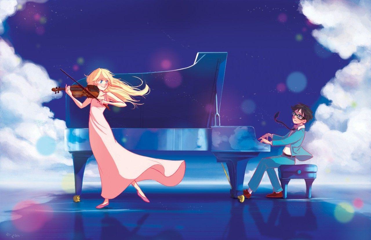 Shigatsu wa Kimi no Uso Wallpapers - Top Free Shigatsu wa Kimi no Uso  Backgrounds - WallpaperAccess