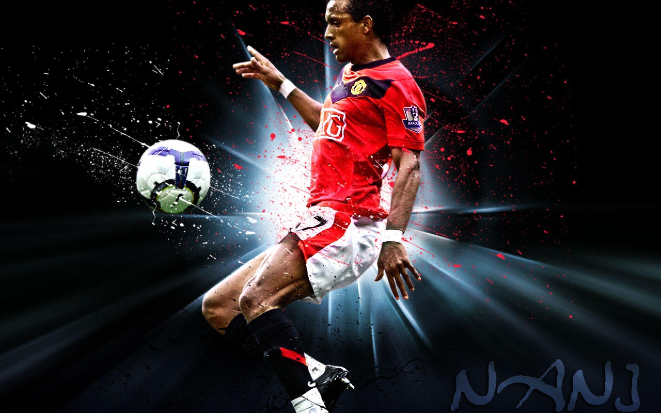 The player number 17 of Manchester United Luis Nani wallpaper